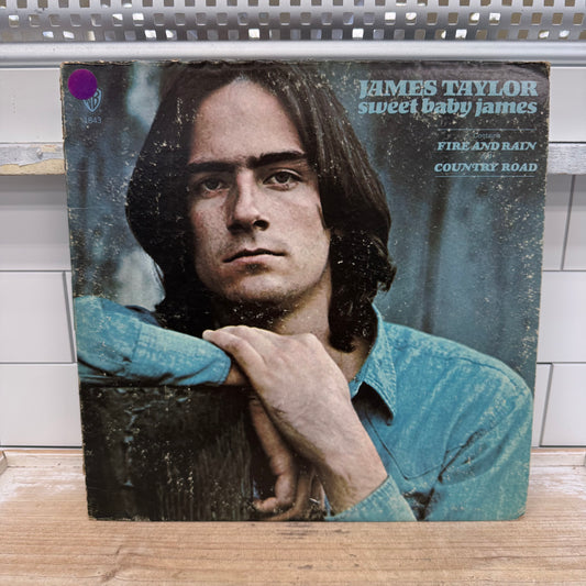 James Taylor Sweet Baby James Vinyl Record LP 1970 #WS 1843