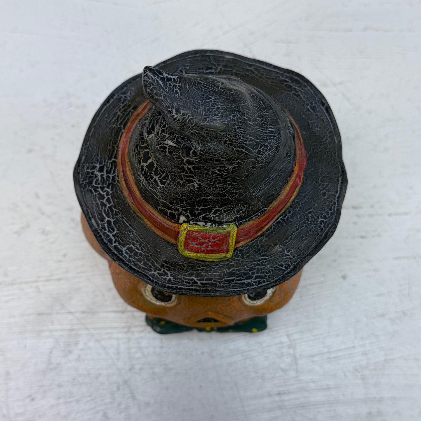 Halloween Jack-o-Lantern Resin Figurine