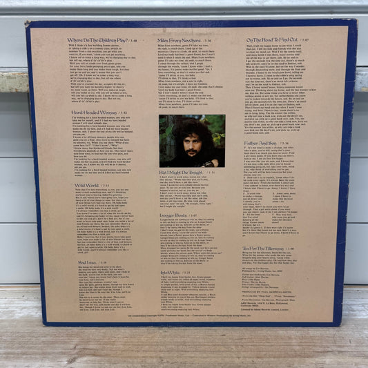 Cat Stevens Tea for the Tillerman Vinyl Record, 1970