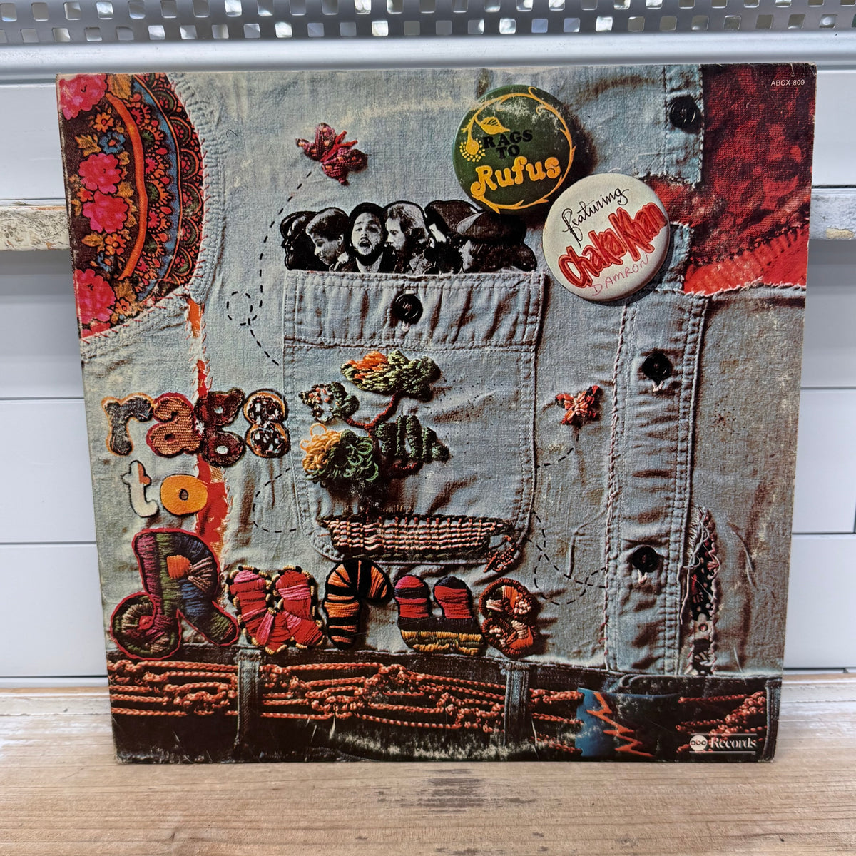 Rufus Rags to Rufus Vinyl LP 1974 - ABCX-809