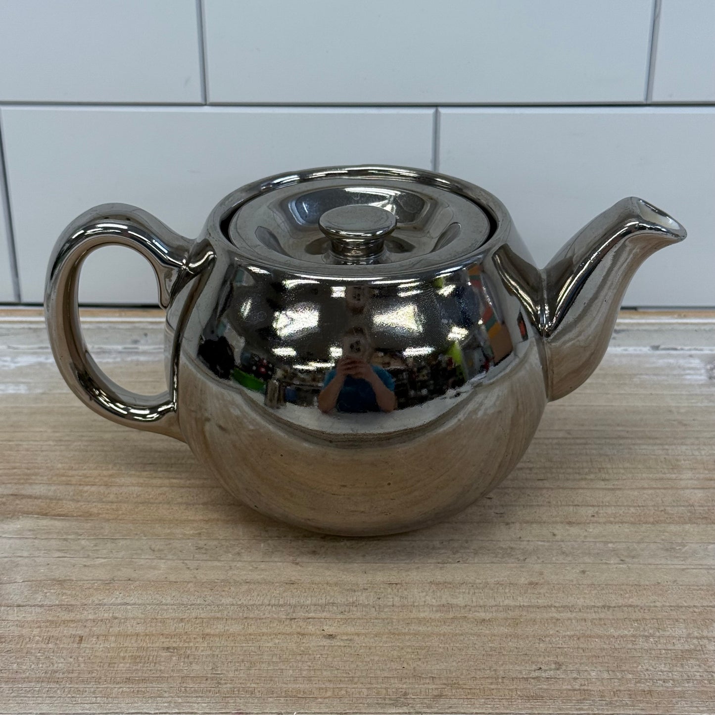 Royal Worcester Tea Set True Silver Lustre, Porcelain Set of 3