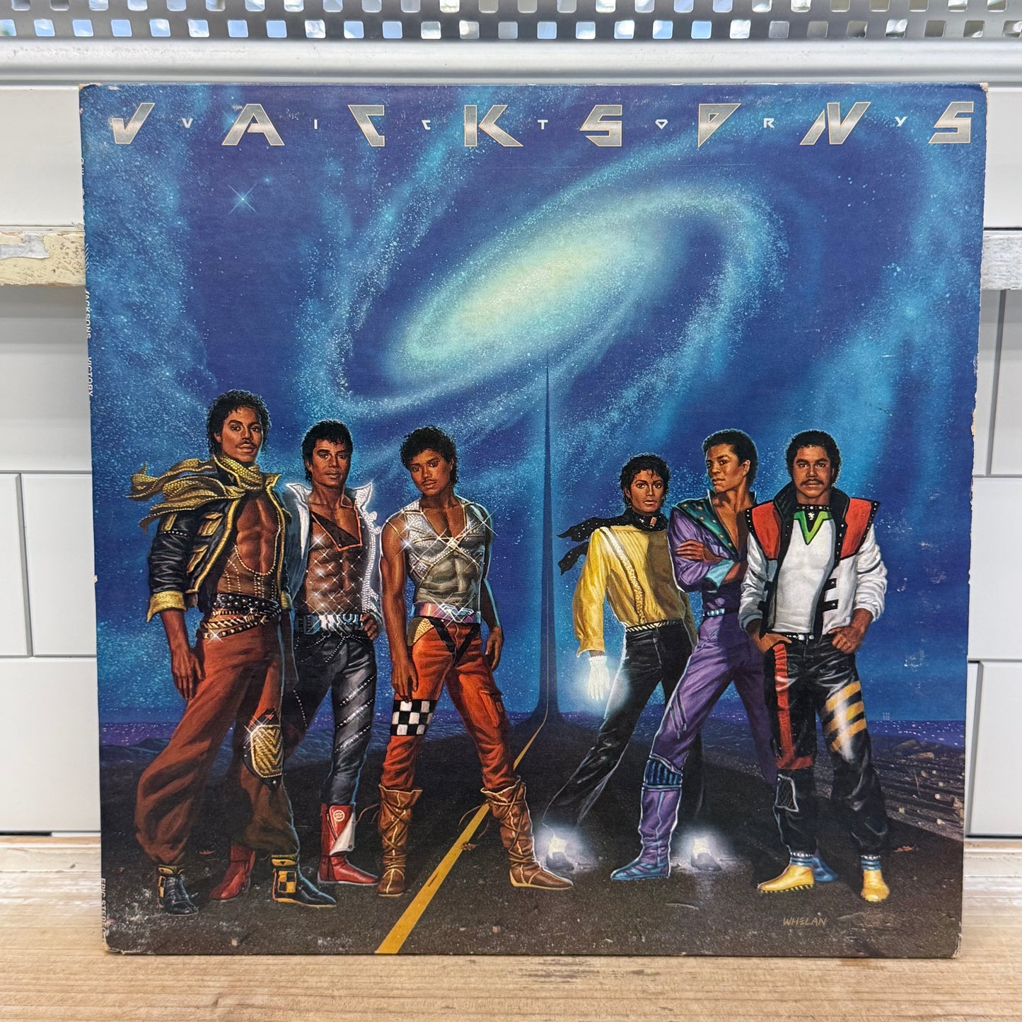 The Jacksons Victory Vinyl Record LP 1984 Epic QE 38946