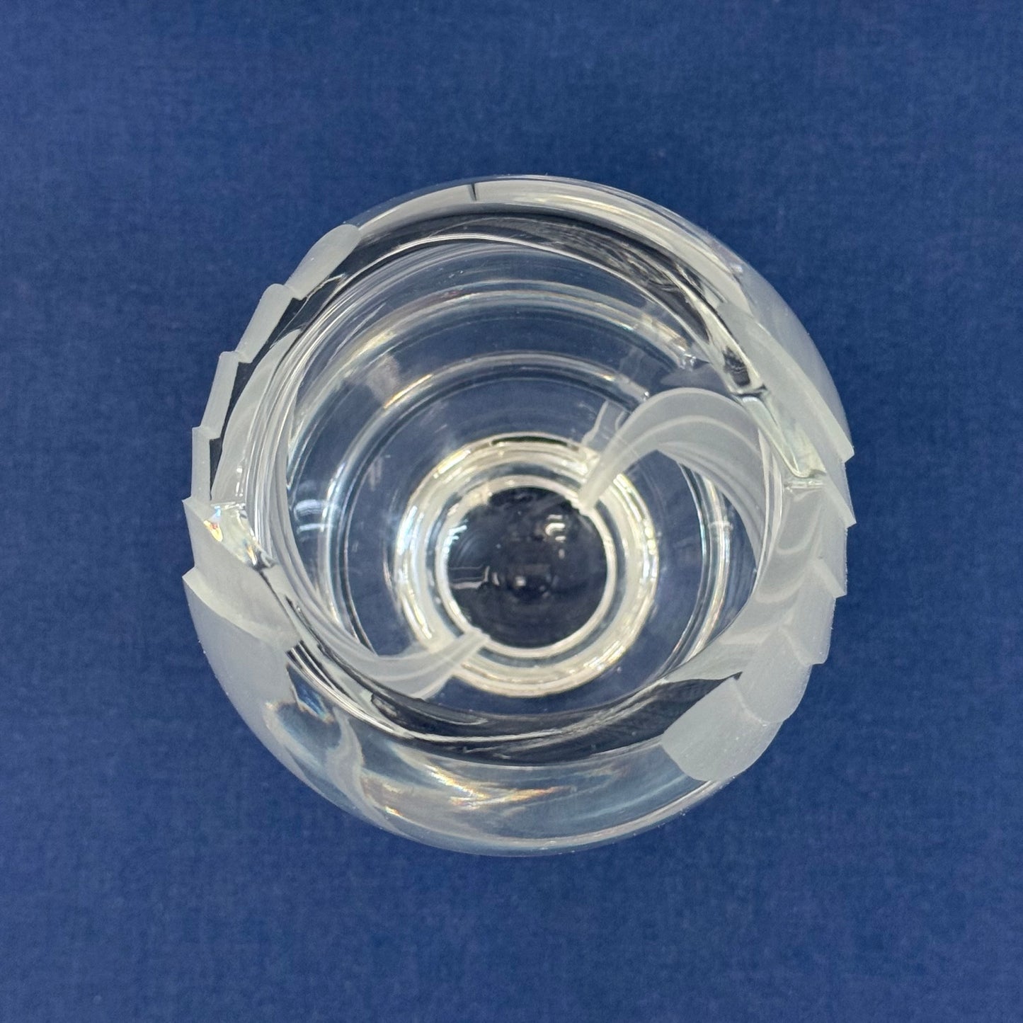 Mikasa Slovenia Crystal Art Deco Vase