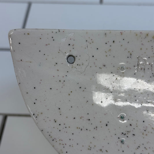 Decorative Lavabo Wall Fountain Vintage Signed 1981