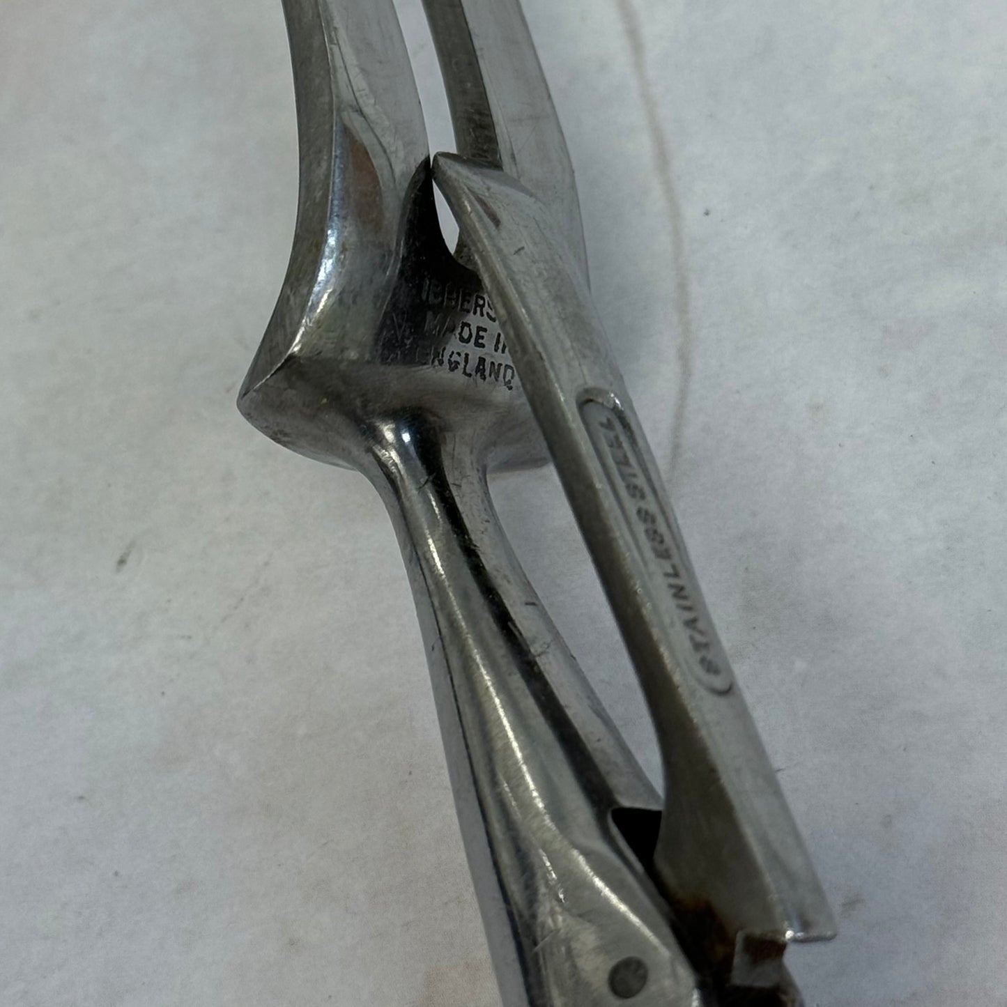 George Ibberson & Co. Carving Knife & Fork, Antler Handle