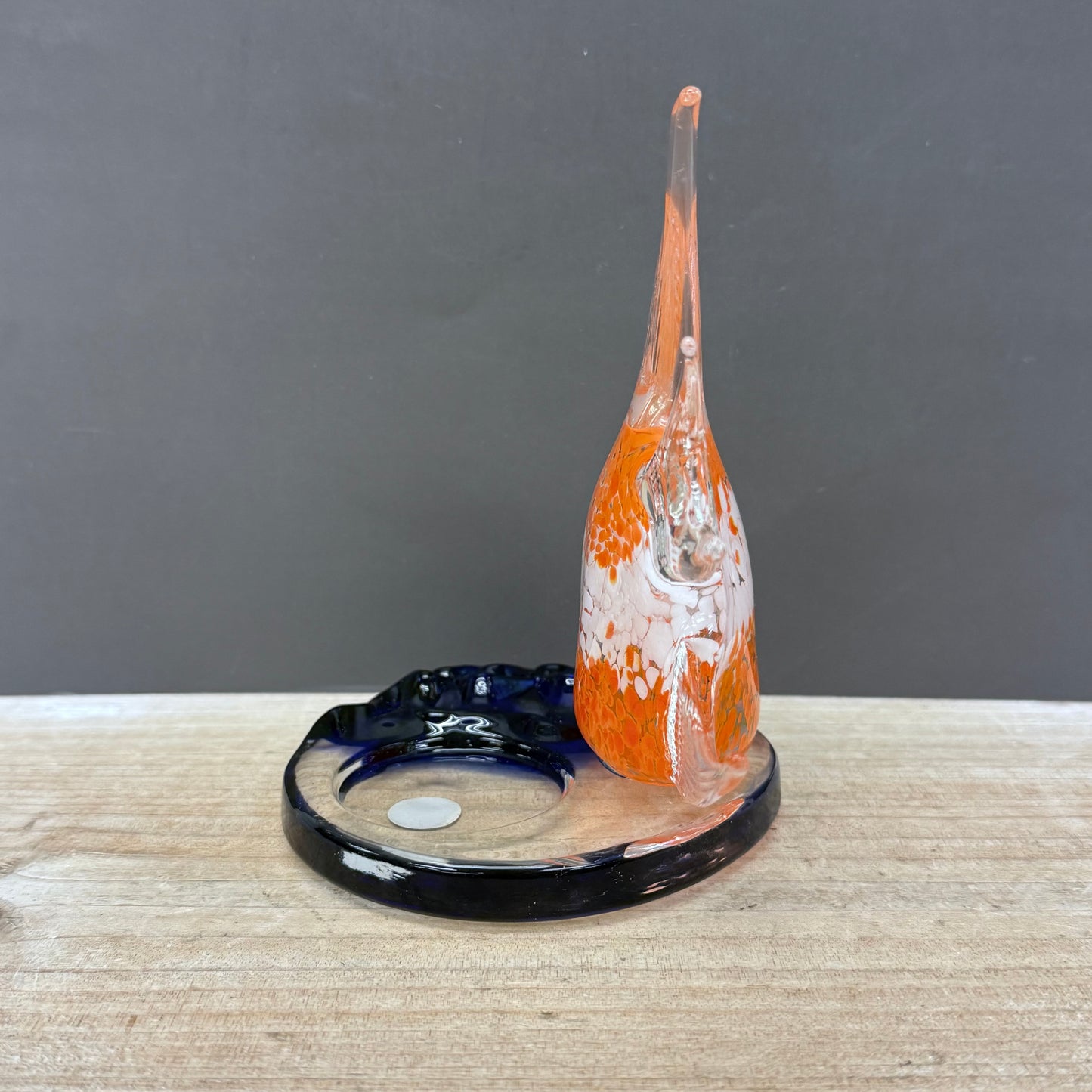 Partylite Votive Holder Angel Fish, Glass