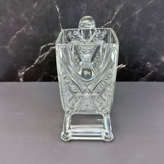 Adams & Co. Ashman Crossroads Creamer & Sugar Bowl, 1880s