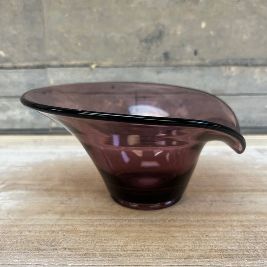 Viking Amethyst Purple Bon Bon Candy Dish