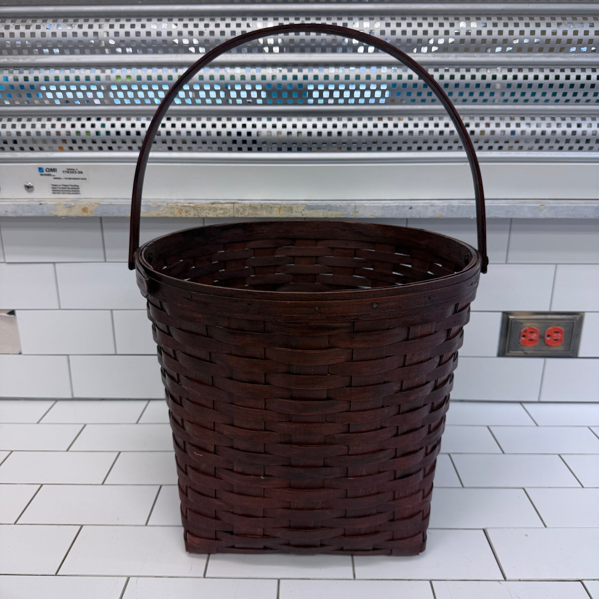 Longaberger Large Basket Vintage Signed