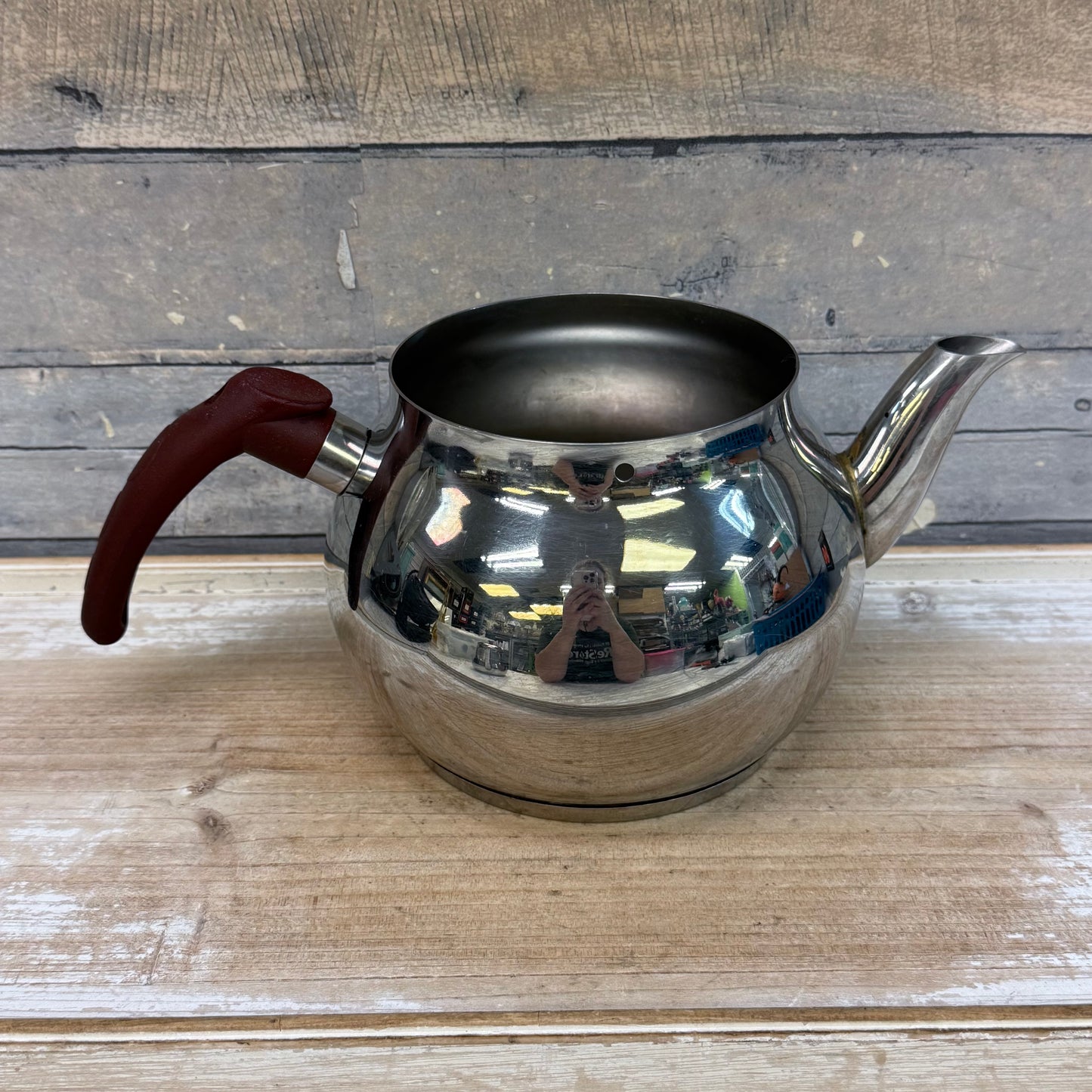 Turkish Double Teapot, Stainless Steel