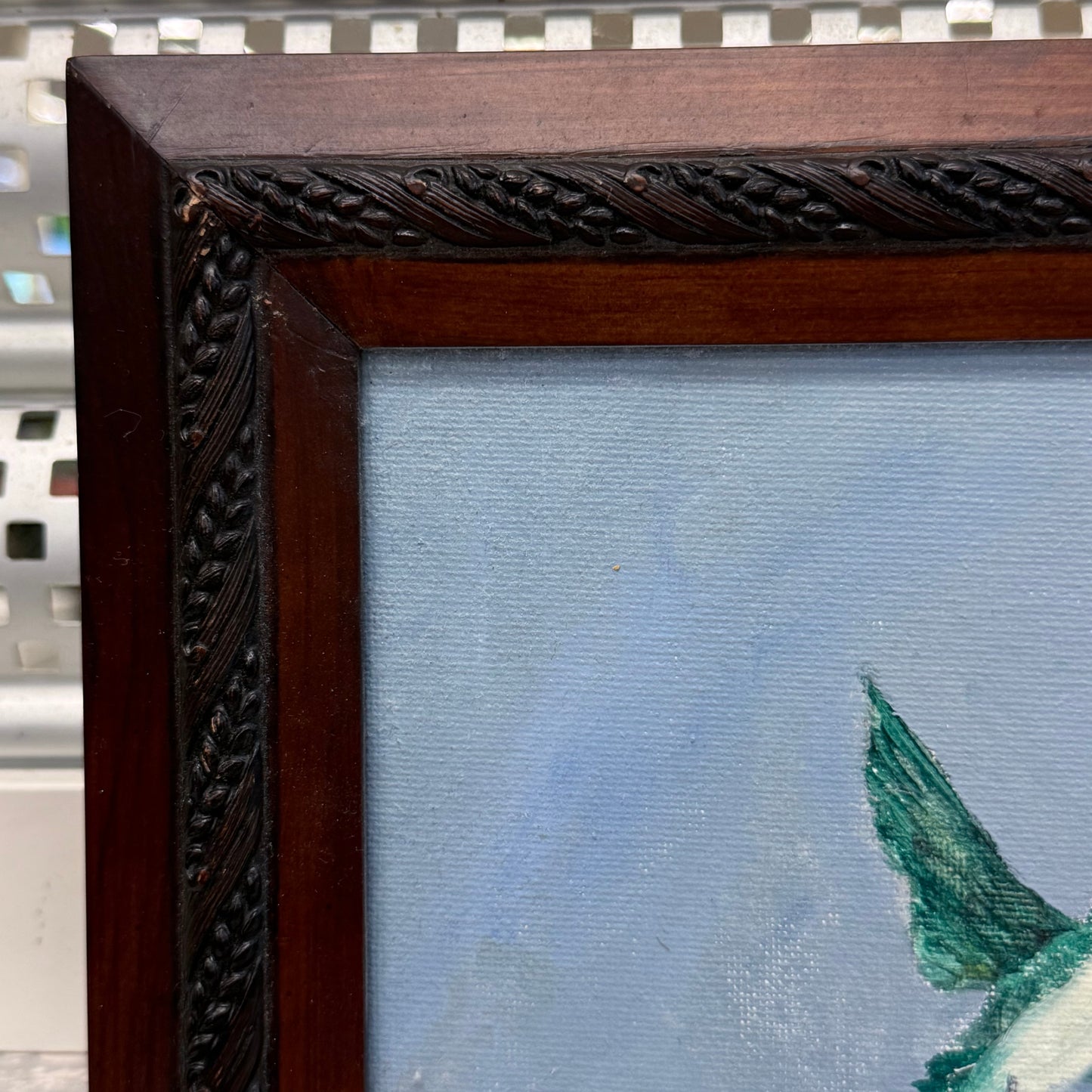 Alice Nell Firth Original Hummingbird Painting Signed