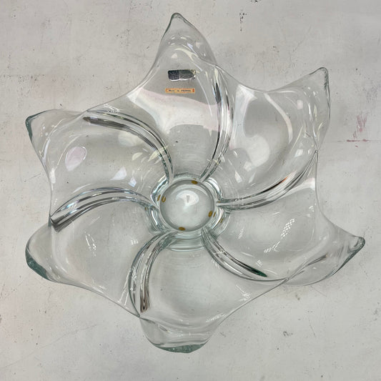 Cofrac Art Verrie Crystal Splash Dish