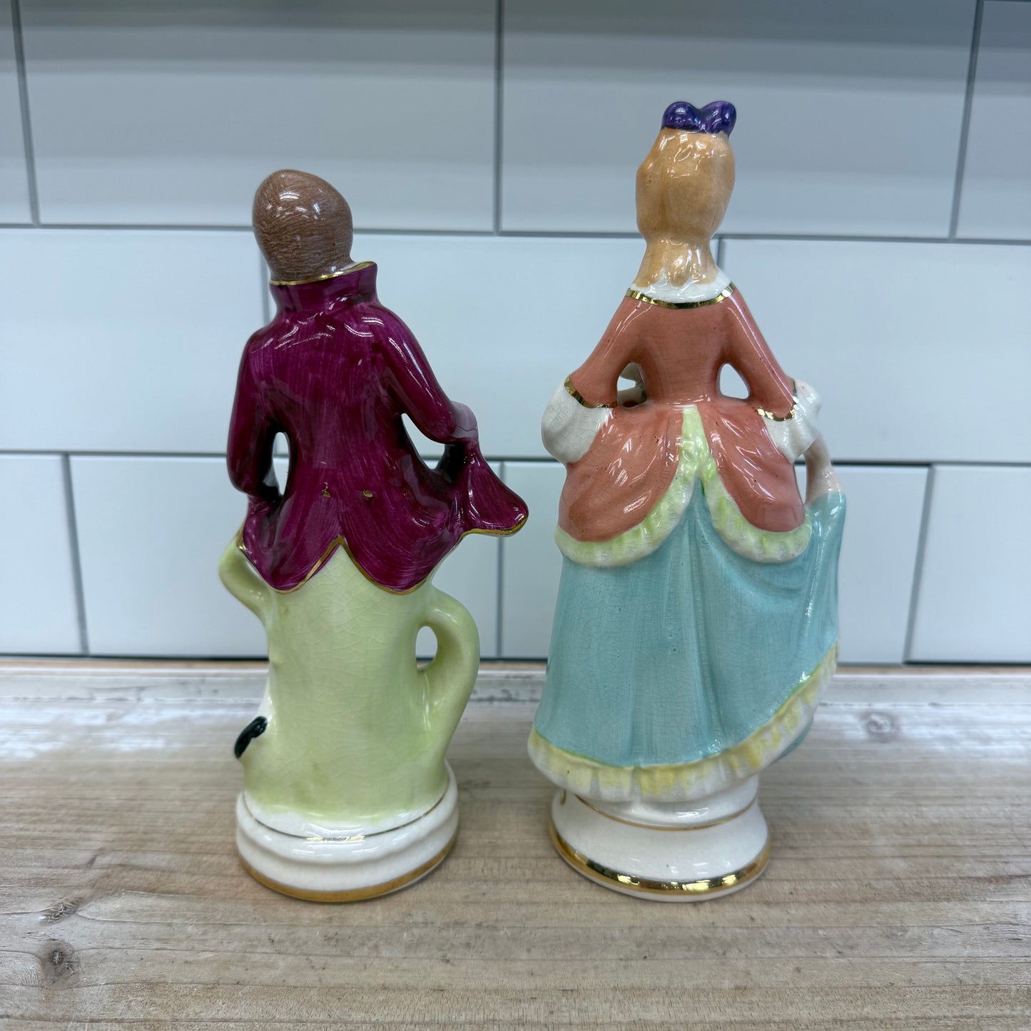 Coventry Courting Couple Figurines, Porcelain Set of 2