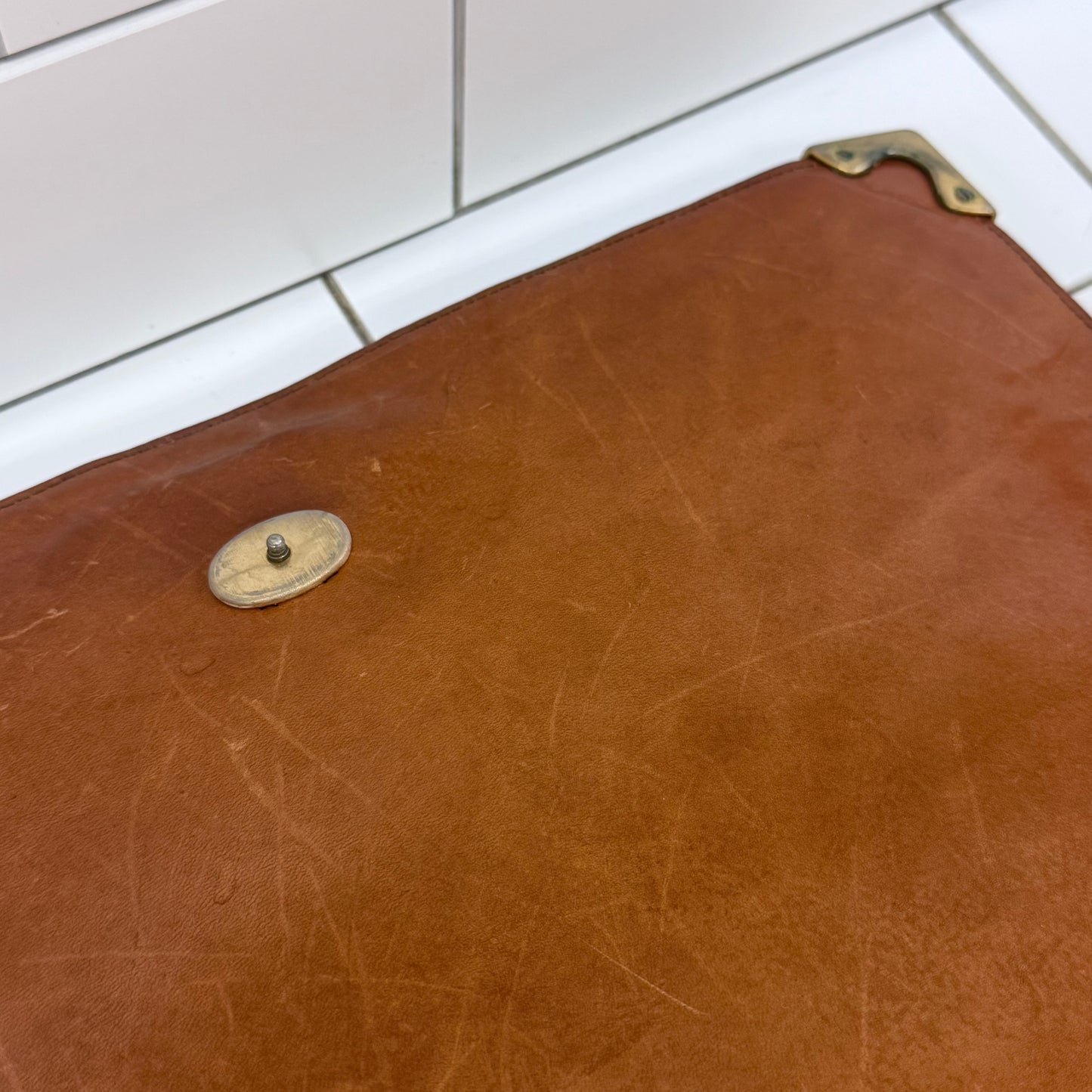 Rare Enzo Parma Italian Leather Satchel