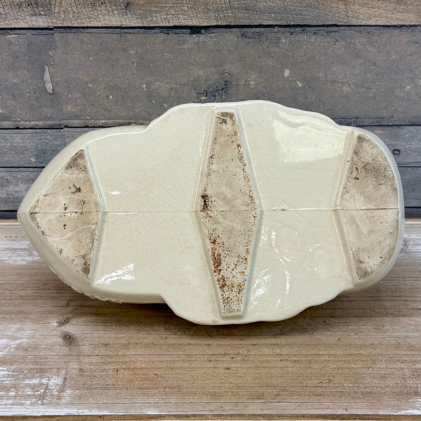 Steamboat Ceramic Planter, 1950s