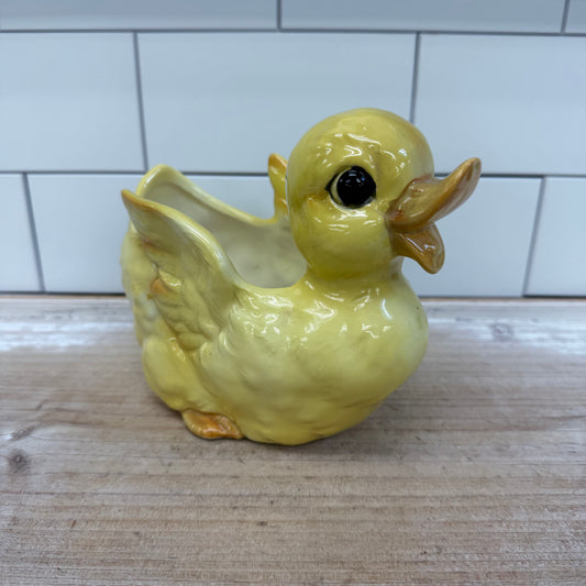 Duckling Ceramic Planter