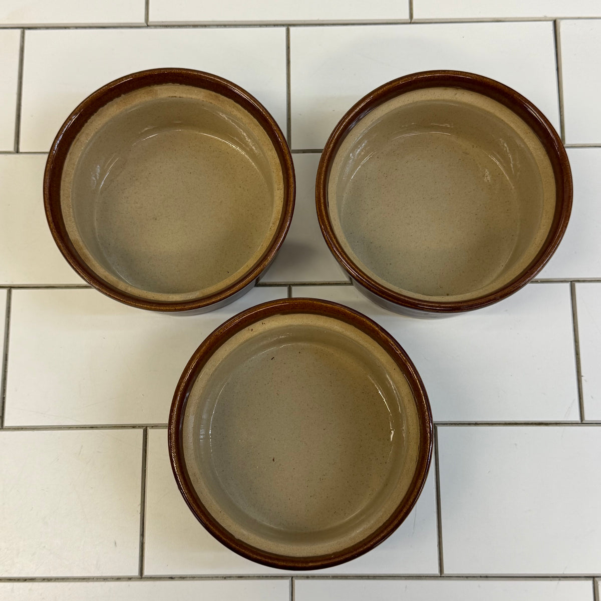 Pearson’s Chesterfield Lidded Stoneware Crocks Set of 3