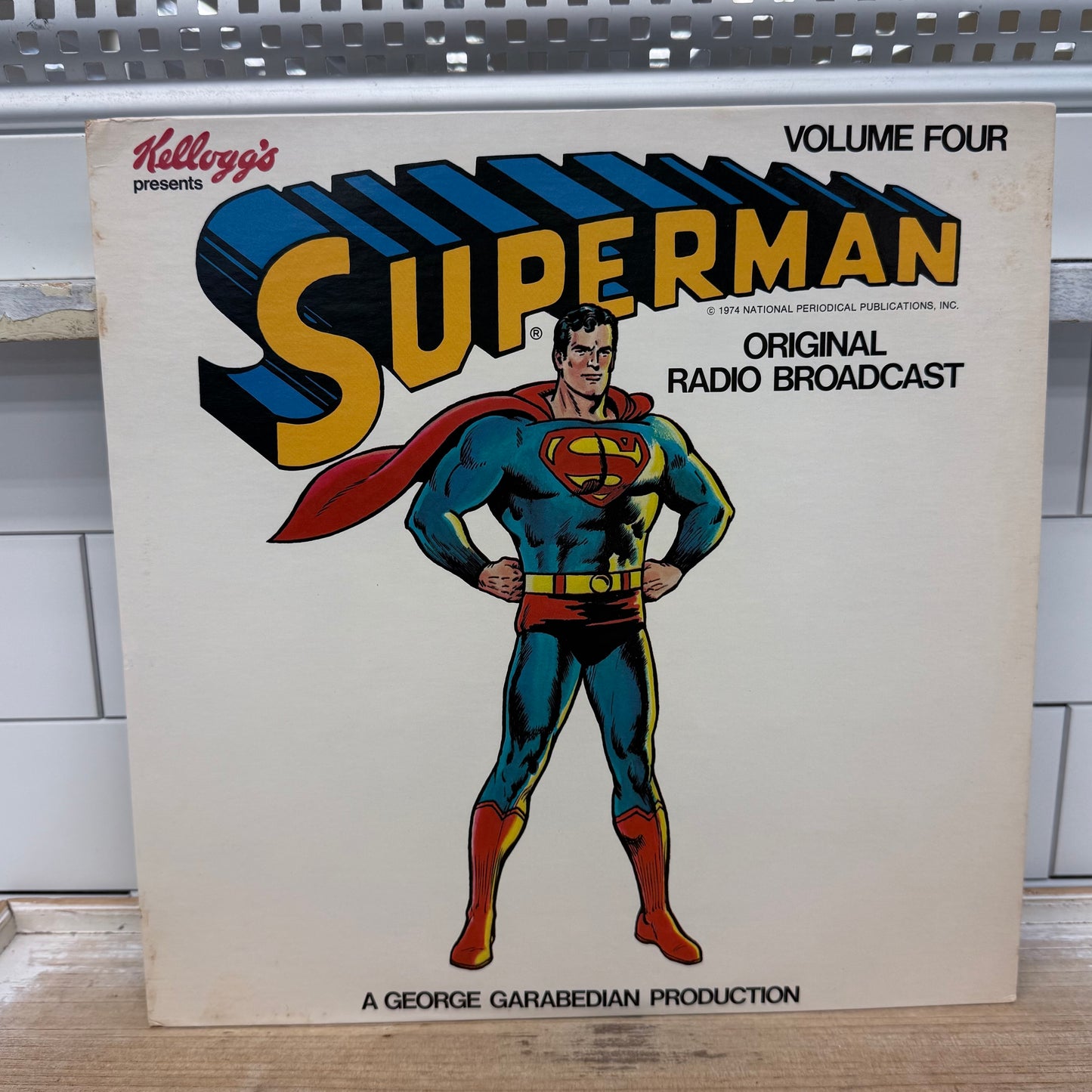 Kellogg’s Superman Radio Broadcast Vinyl Volumes 2-4 1974 #677