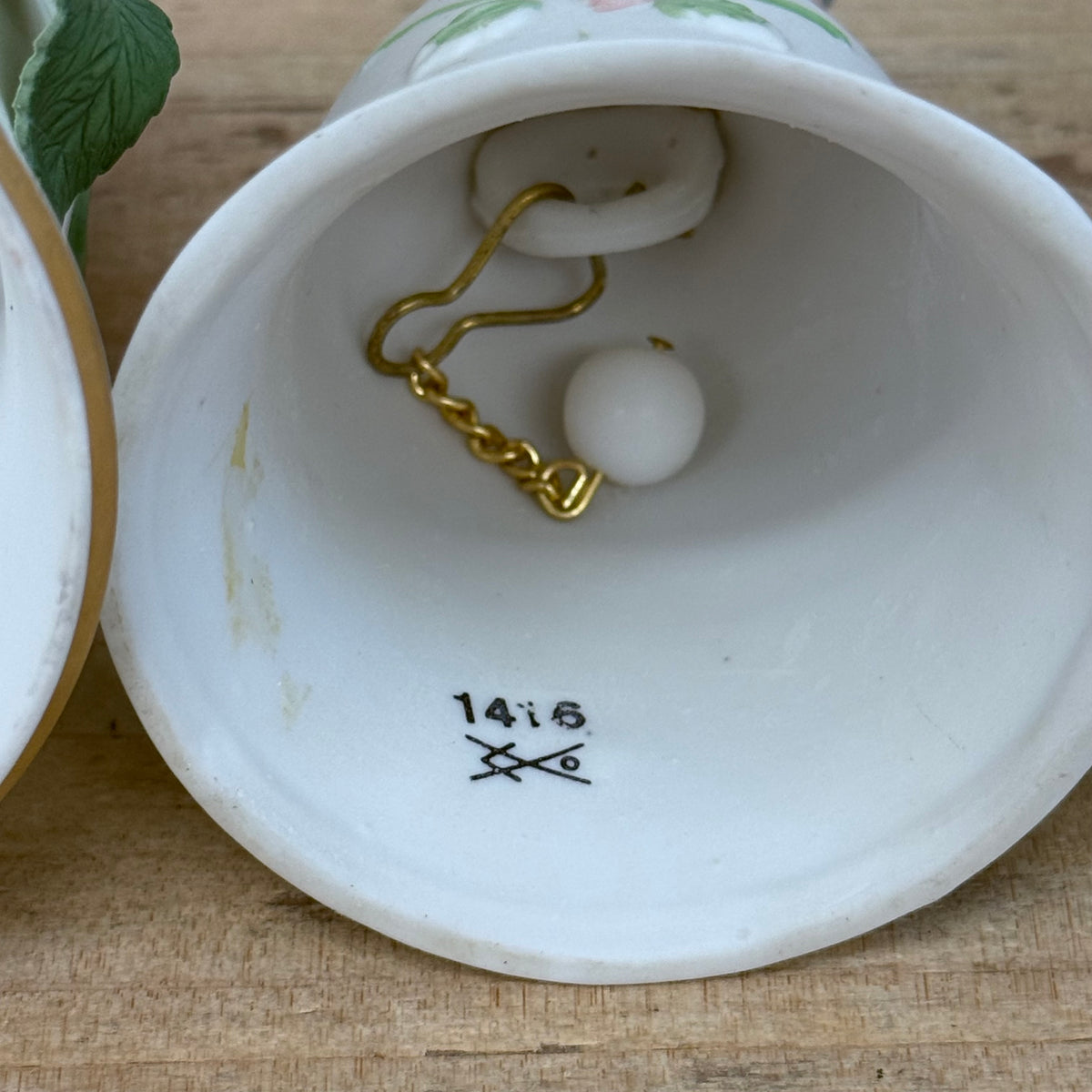 Collectible Bells Brass Porcelain Glass Selection