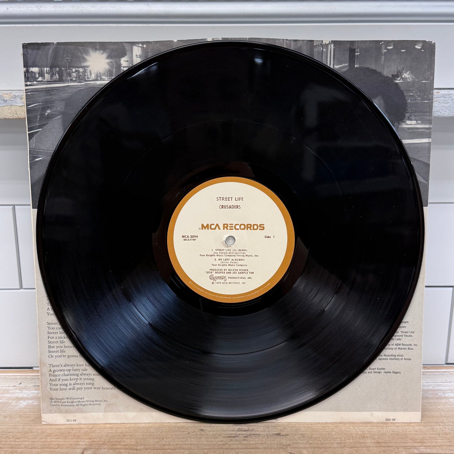 The Crusaders Street Life Vinyl Record LP 1979