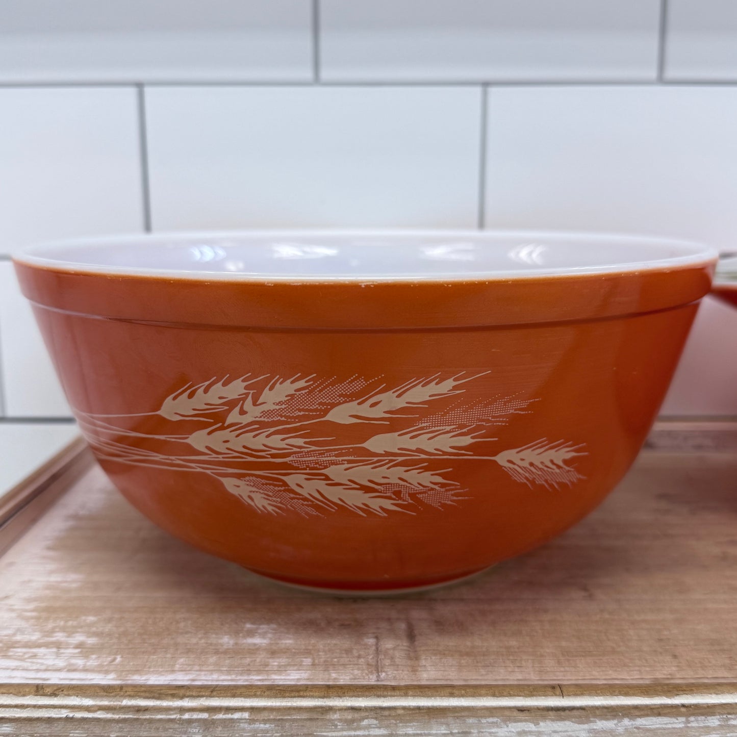 Pyrex Autumn Harvest Mixing Bowl & Casserole Set of 2