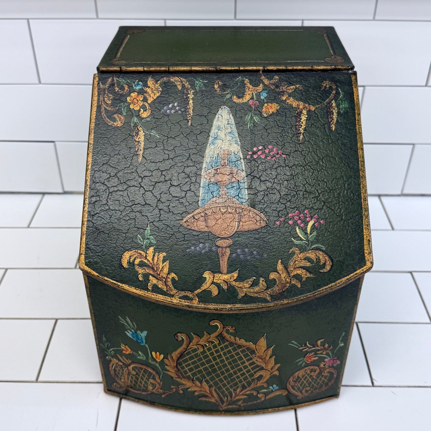 Florentine Style Hinged Storage Box