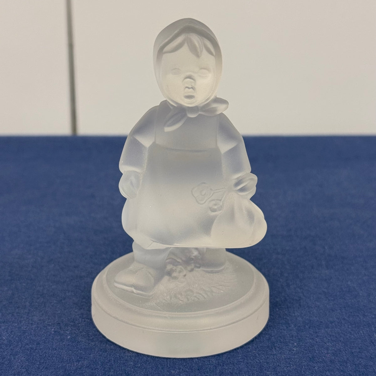 Goebel Germany Frosted Crystal Figurines Set of 7