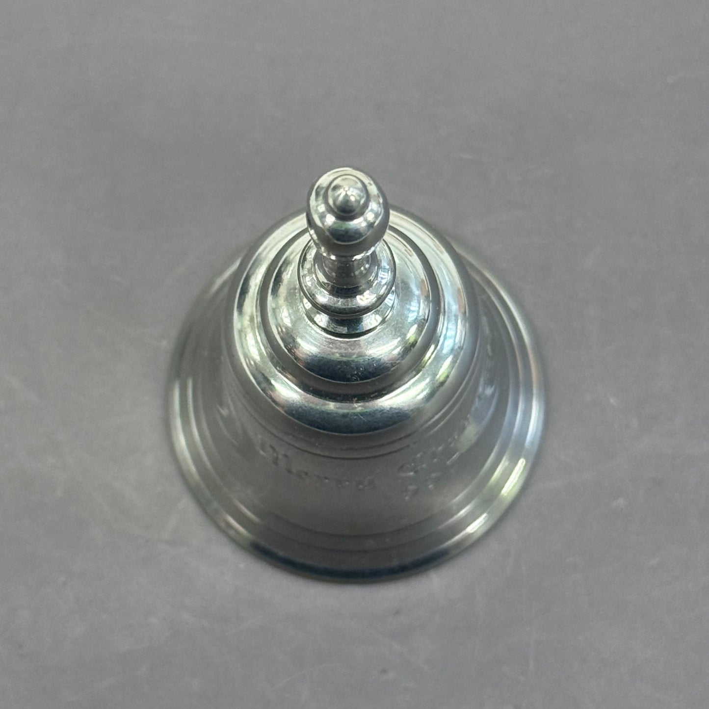 Shirley Pewter Ornament, Holiday Bell 1997