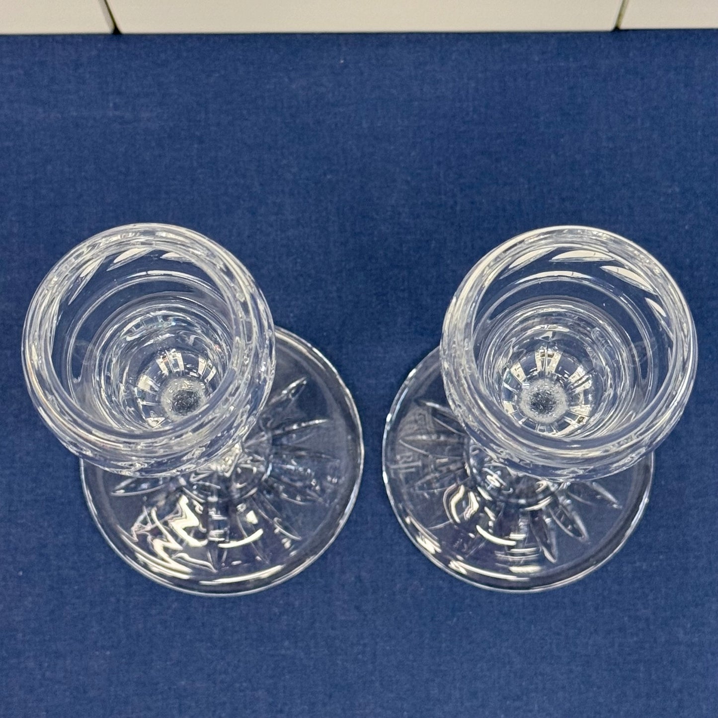 Ralph Lauren Crystal Candle Holders Set of 2