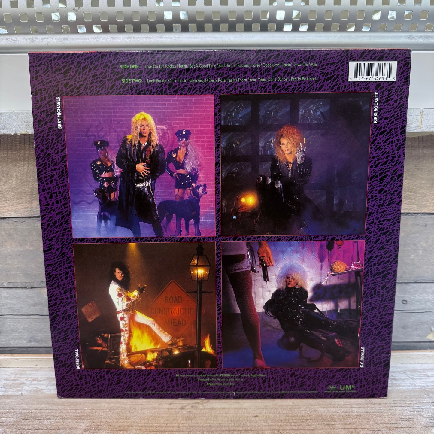 Poison Open Up and Say…Ahh! Special Edition Vinyl Record, 2018