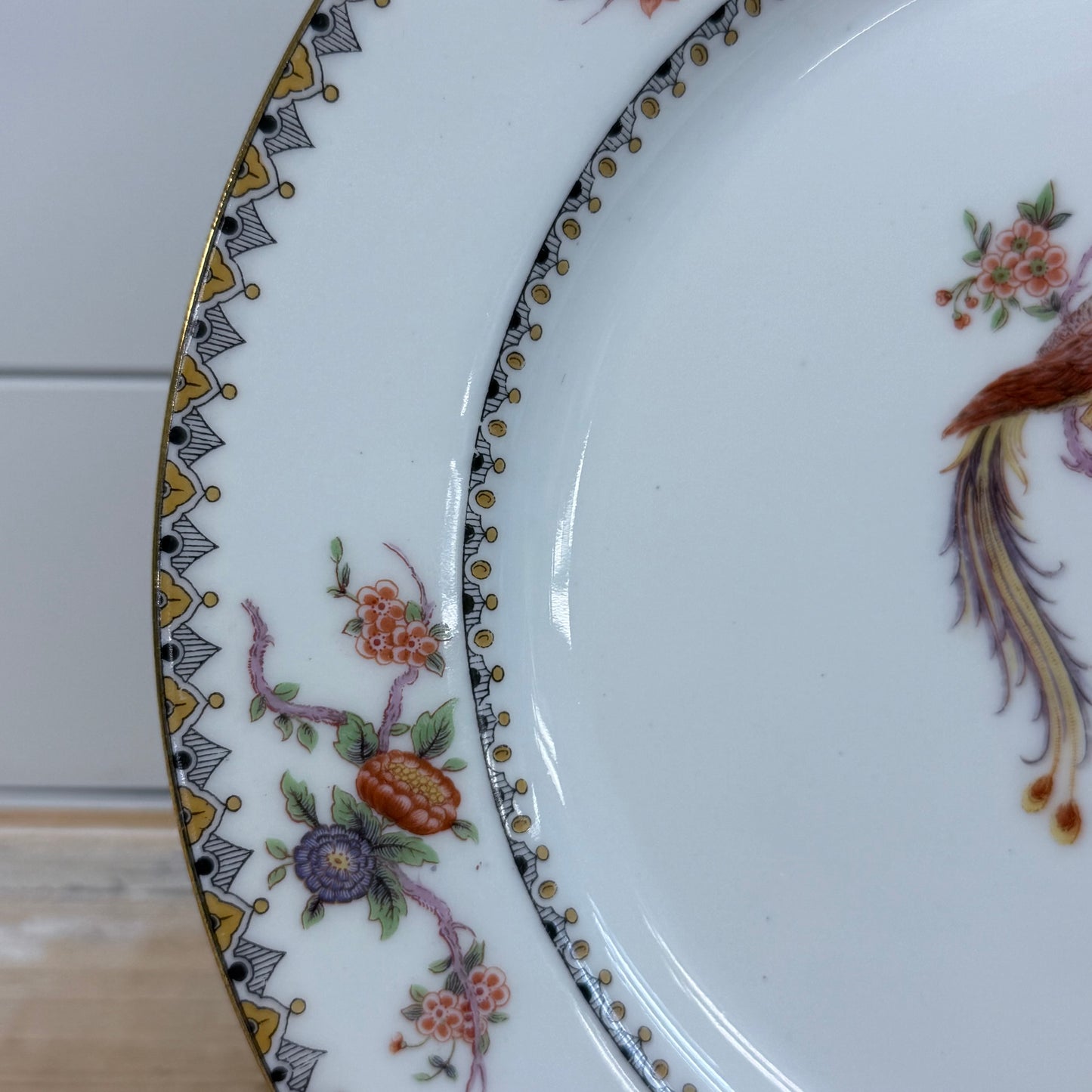 Bawo & Dotter Elite Works Limoges Bird Plate France 1900s