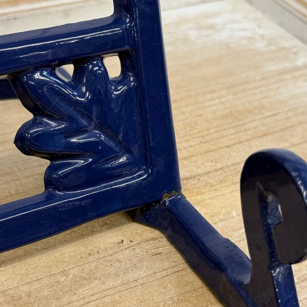 Ornate Cast Iron Cookbook Stand