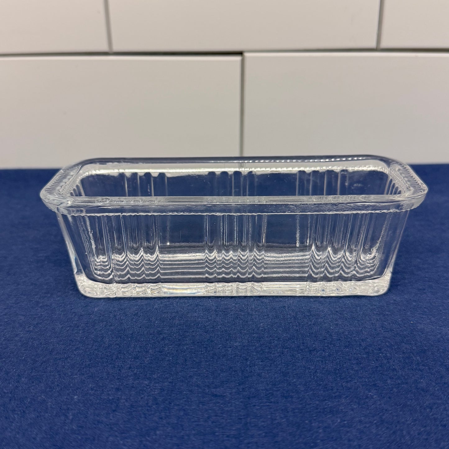 Rodney Kent Hammered Aluminum Butter Dish, 1950s