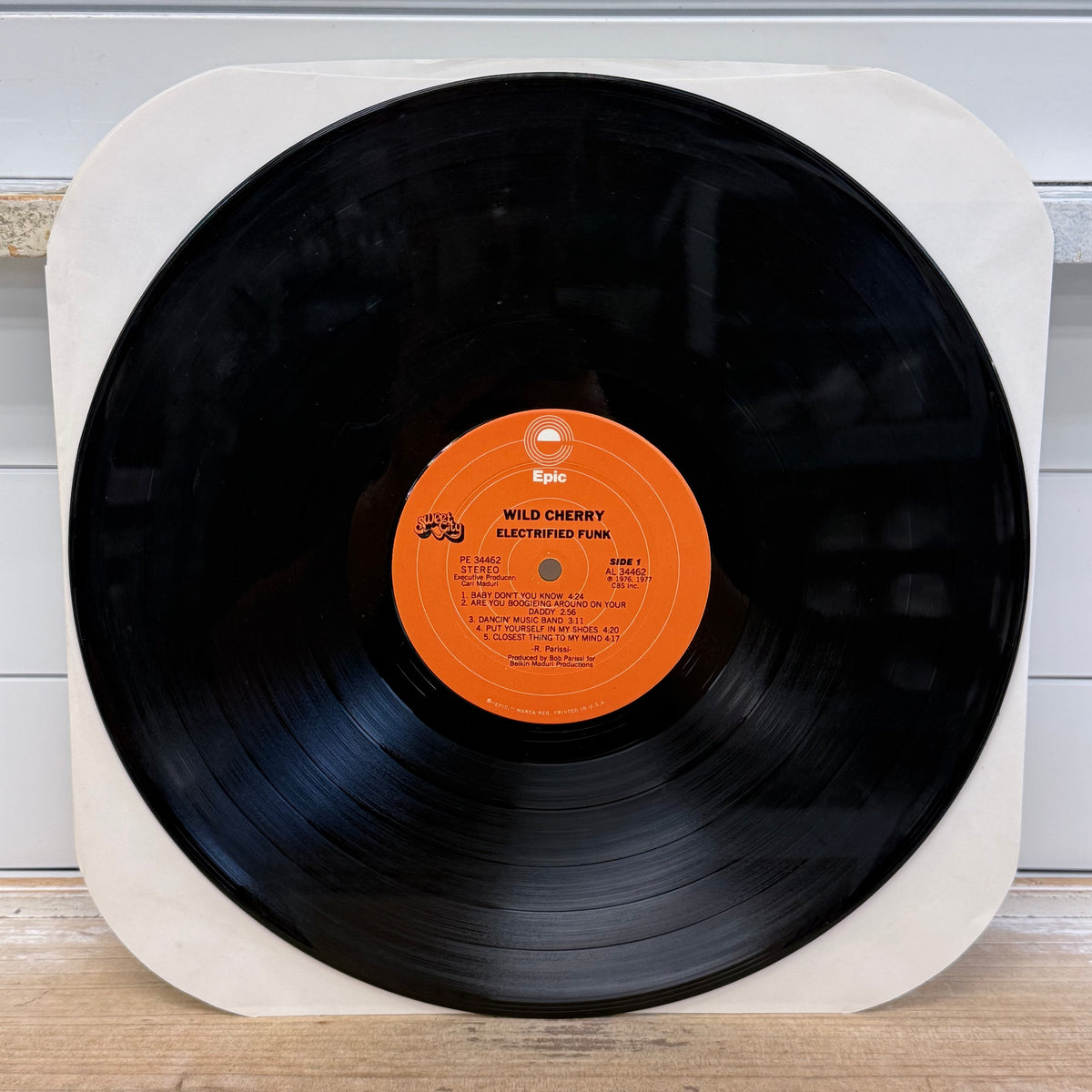 Wild Cherry Wild Cherry Electrified Funk Vinyl LP 1977 Epic #PE 34462 Funk Vinyl Record, 1977
