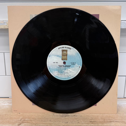 Jackson Browne For Everyman Vinyl Record LP 1973 #SD 5067