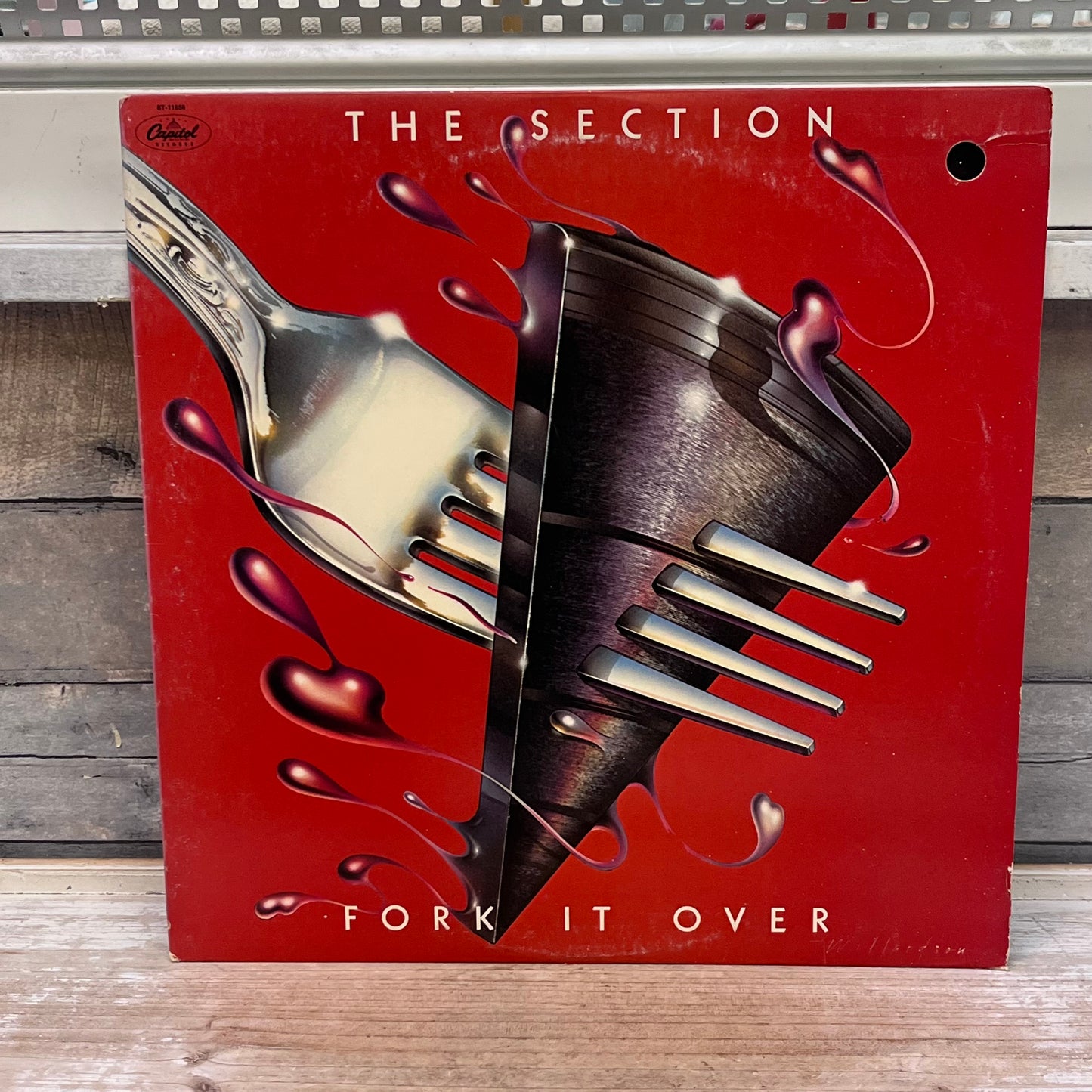 The Section Fork it Over Vinyl Record, 1977