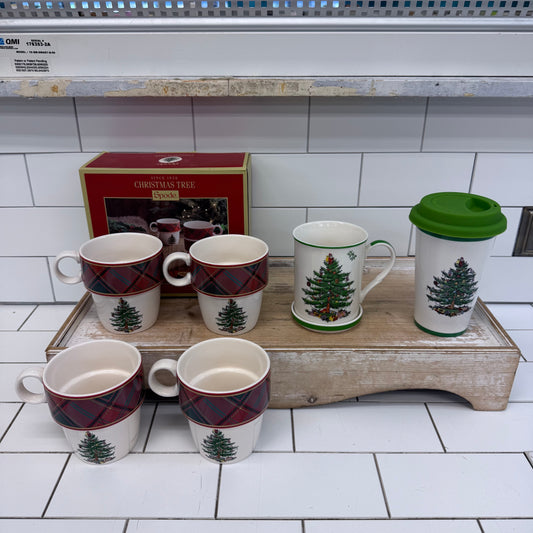 Spode Christmas Tree Mug Selection