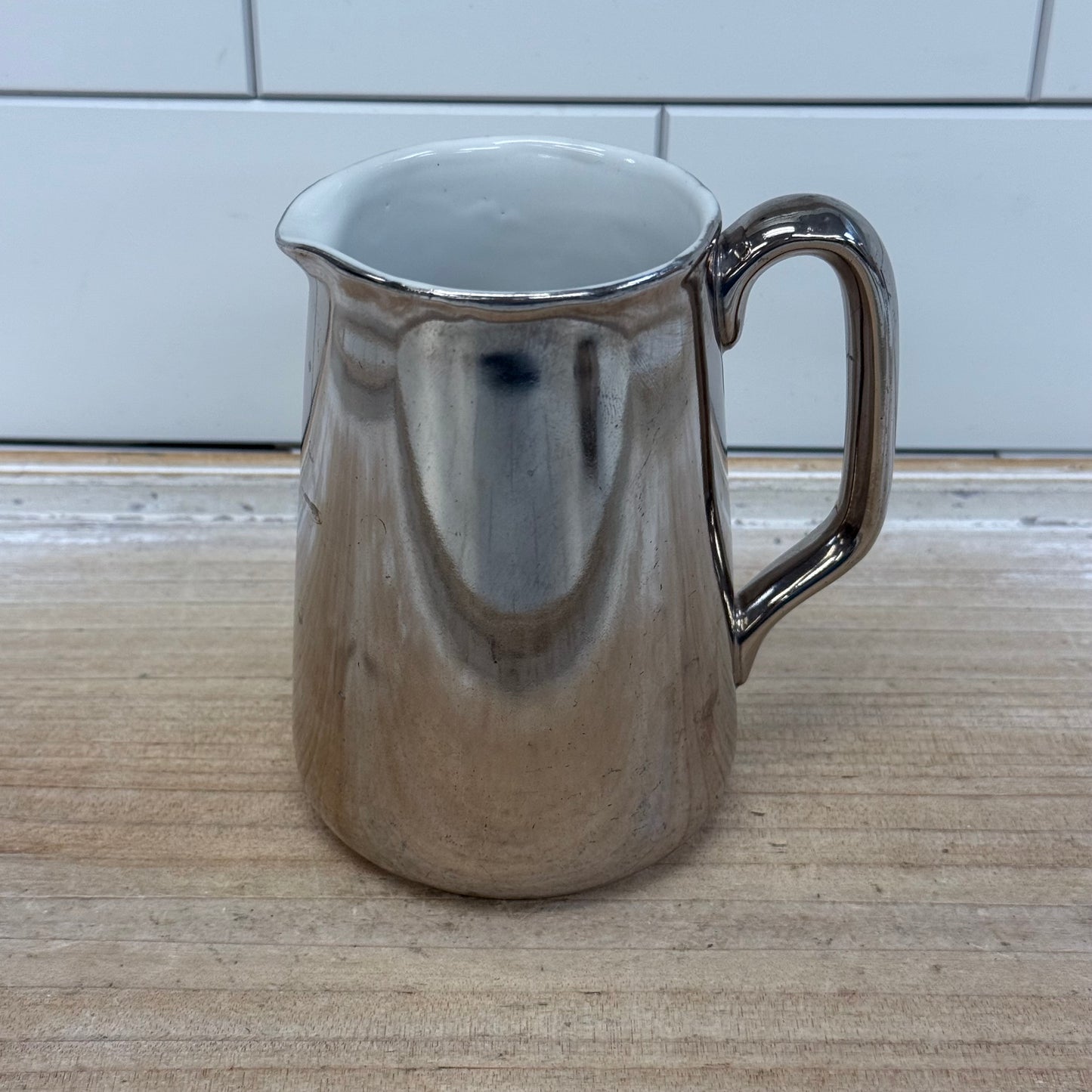 Royal Worcester Tea Set True Silver Lustre, Porcelain Set of 3