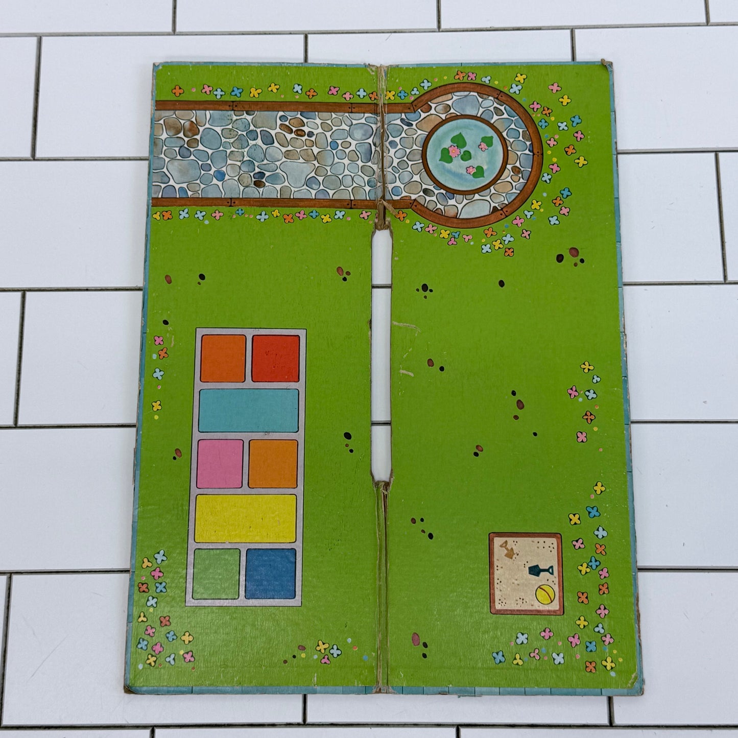 1978 Fisher Price Little People Nursery School Lot