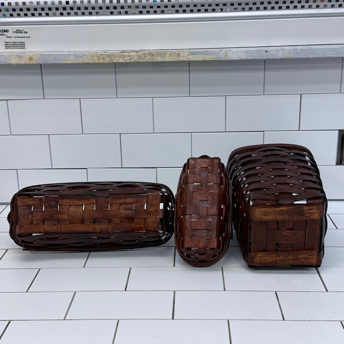 Longaberger Basket Signed Selection