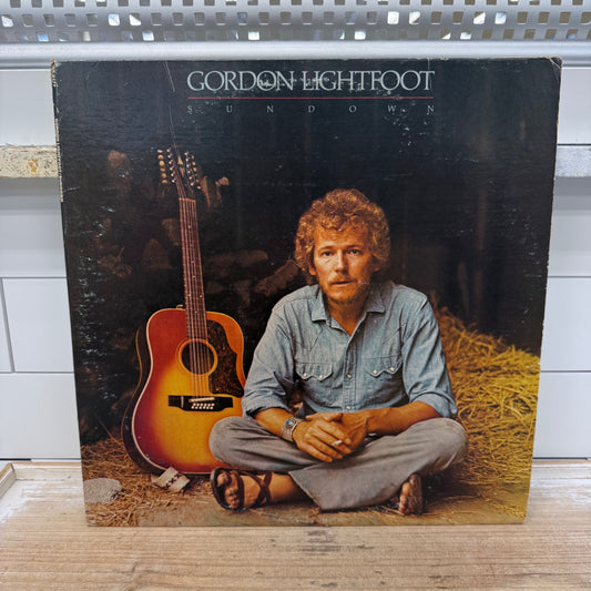 Gordon Lightfoot Sundown Vinyl Record LP 1974 #MS 2177
