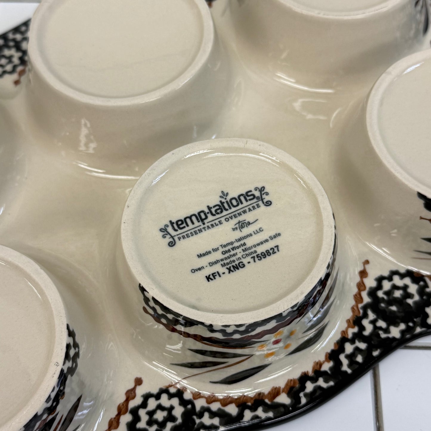 Temp-tations Old World Tara Bakeware Set of 4