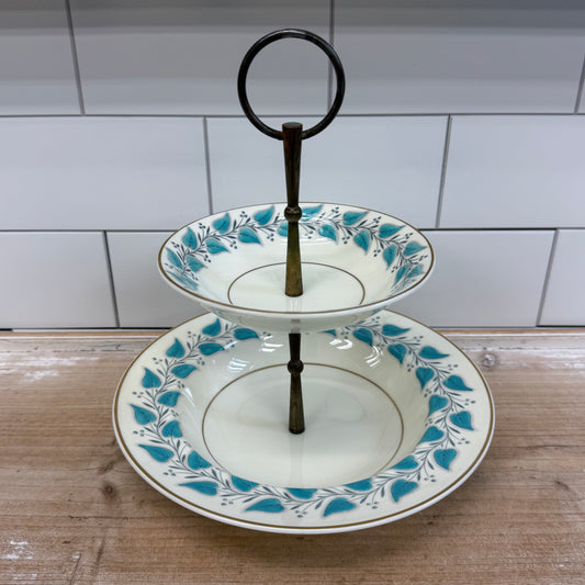 Royal Doulton Serving Stand Coventry Bone China Two Tier