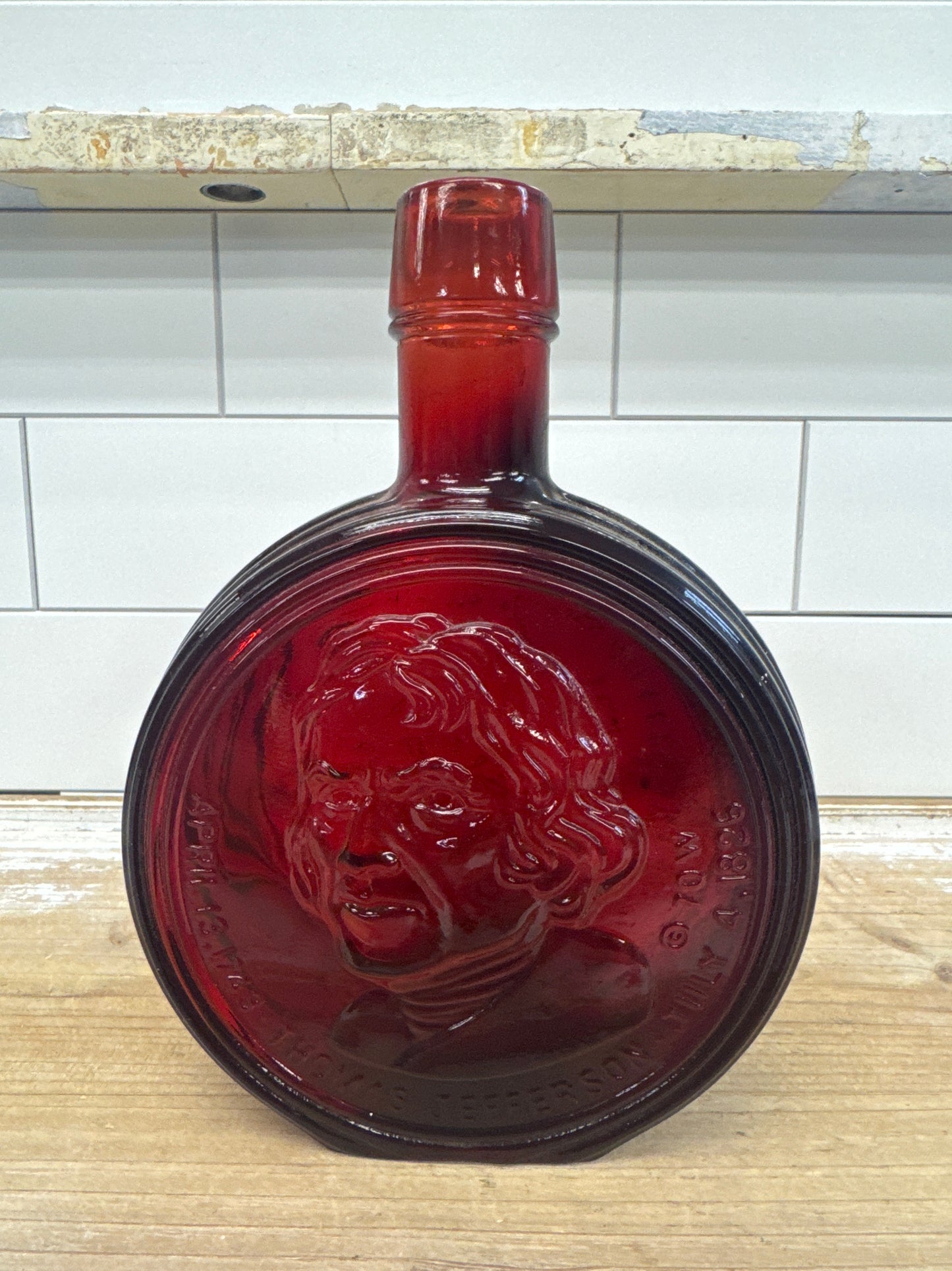 Wheaton George Washington Glass Bottle 8” Selection