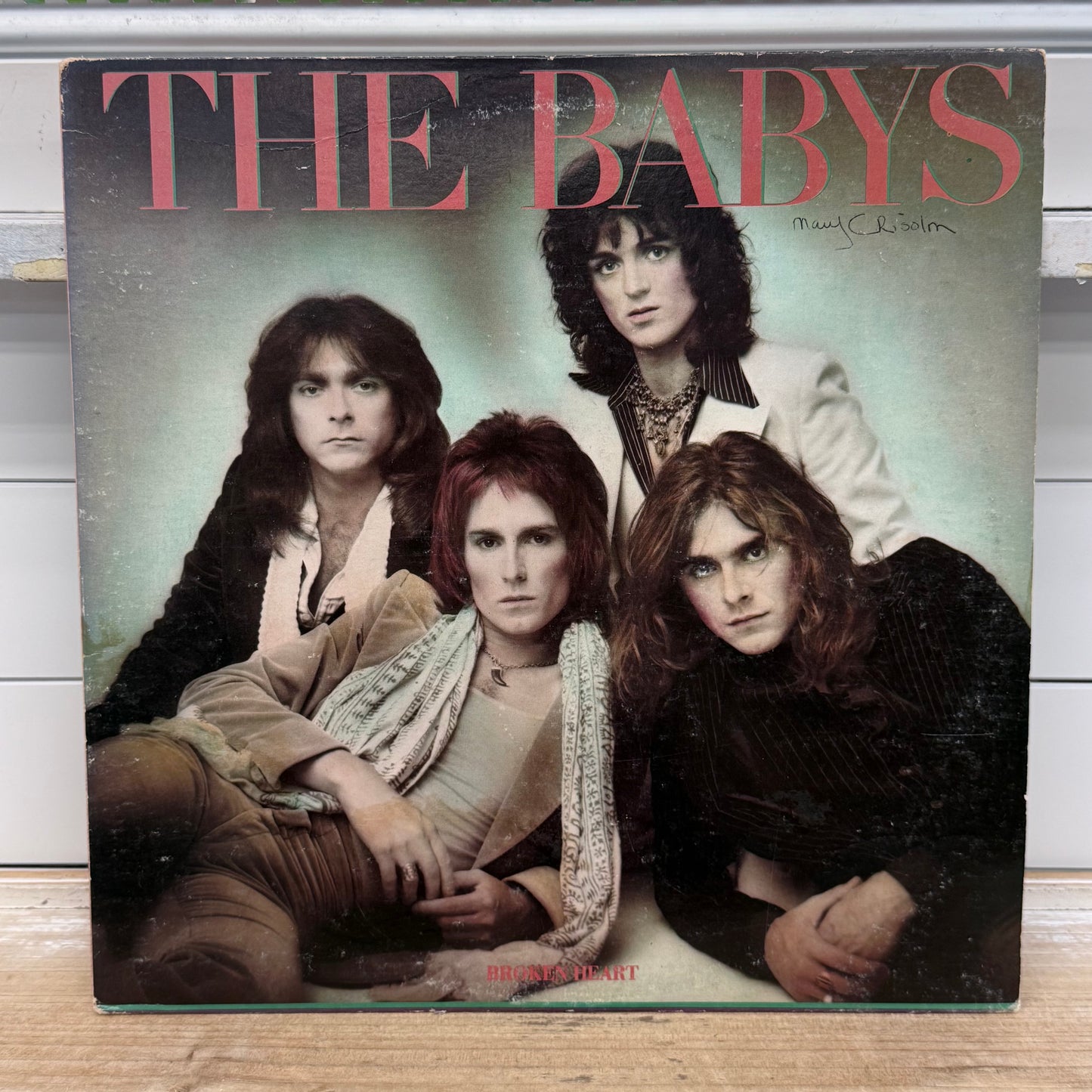 The Babys Broken Heart Vinyl Record LP 1977 #CHR 1150