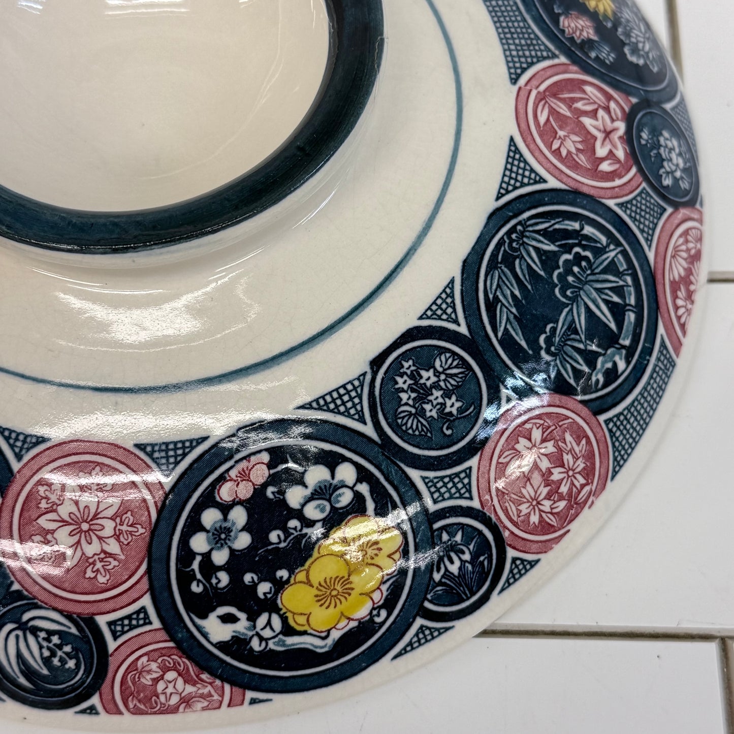 Japanese Karako Donabe Cooking Pot & Rice Bowls Set Transferware