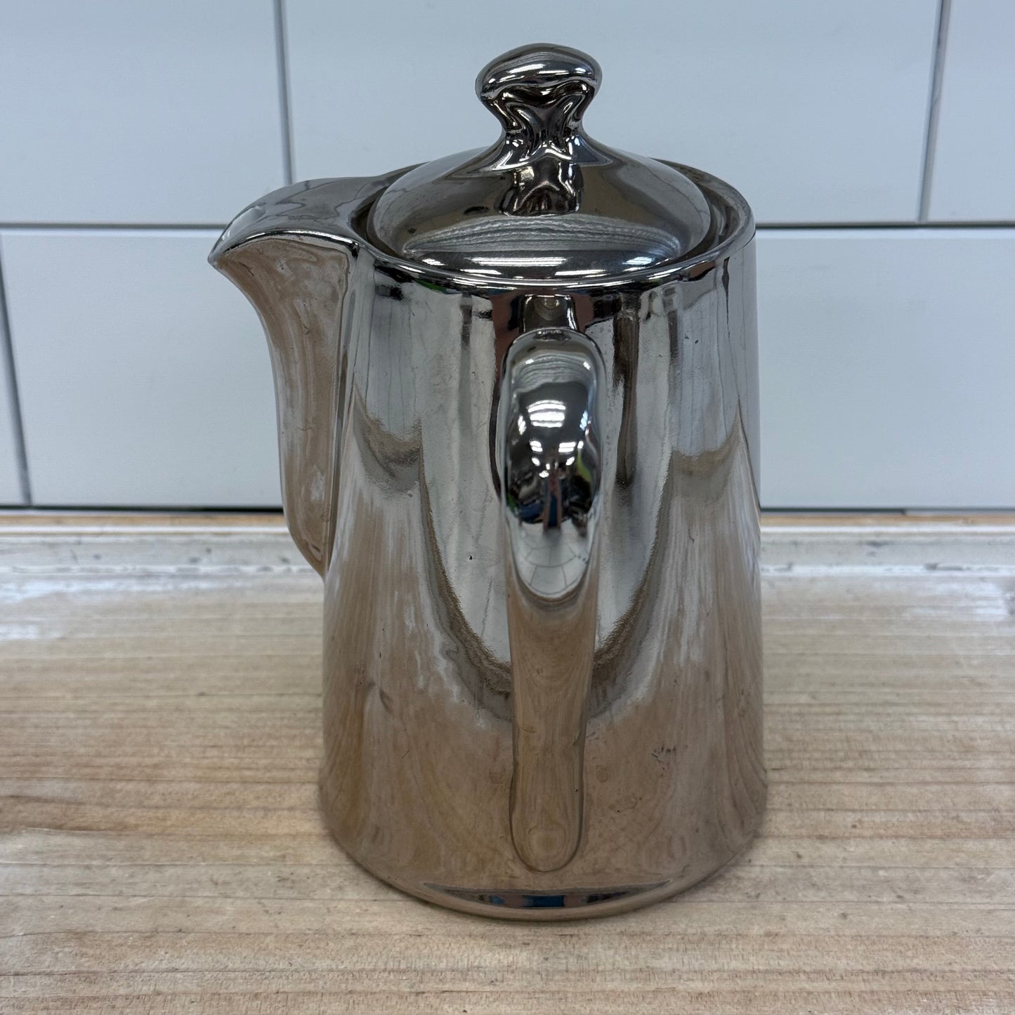 Royal Worcester Tea Set True Silver Lustre, Porcelain Set of 3