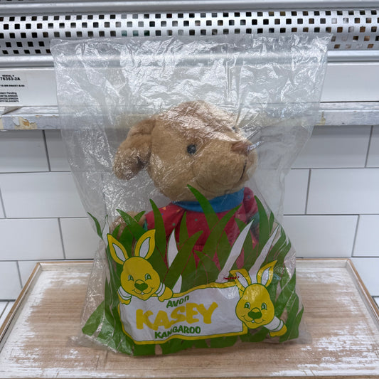 1991 Avon Kasey Kangaroo Plush Toy in Original Bag
