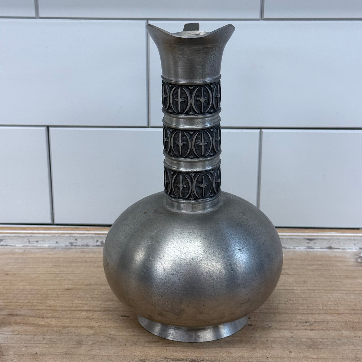 Haugrud Pewter Pitcher 1970s