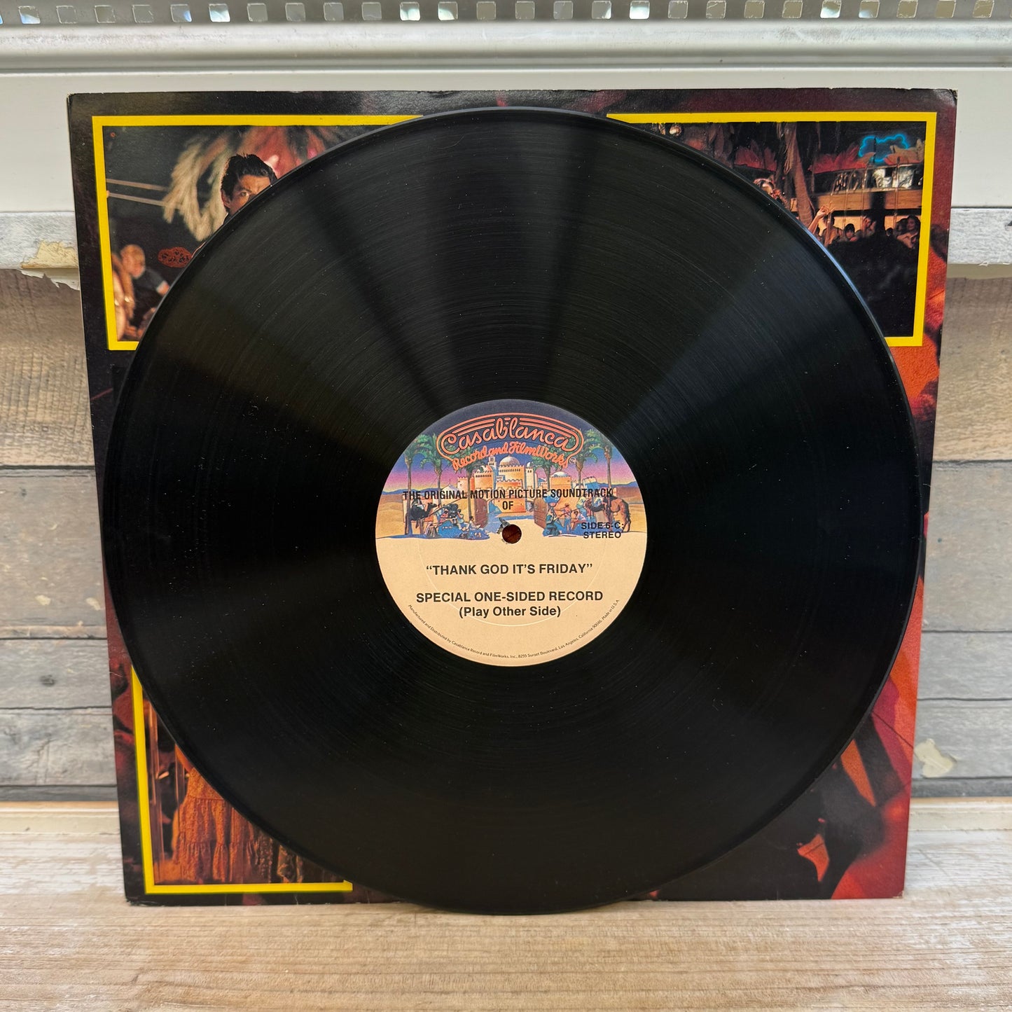 Thank God It’s Friday Movie Soundtrack Triple Vinyl Record, 1978